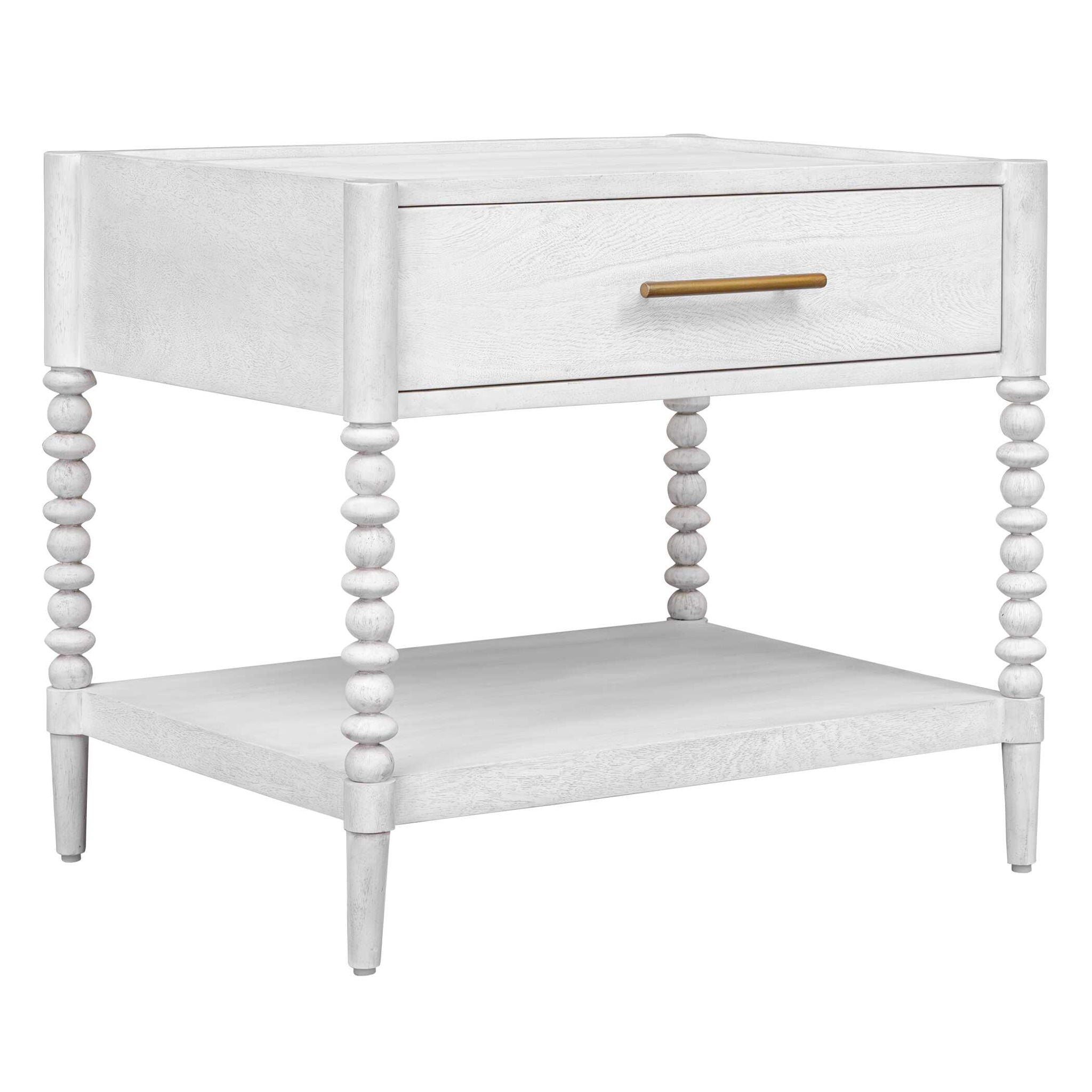 Bales - Side Table - Off-White