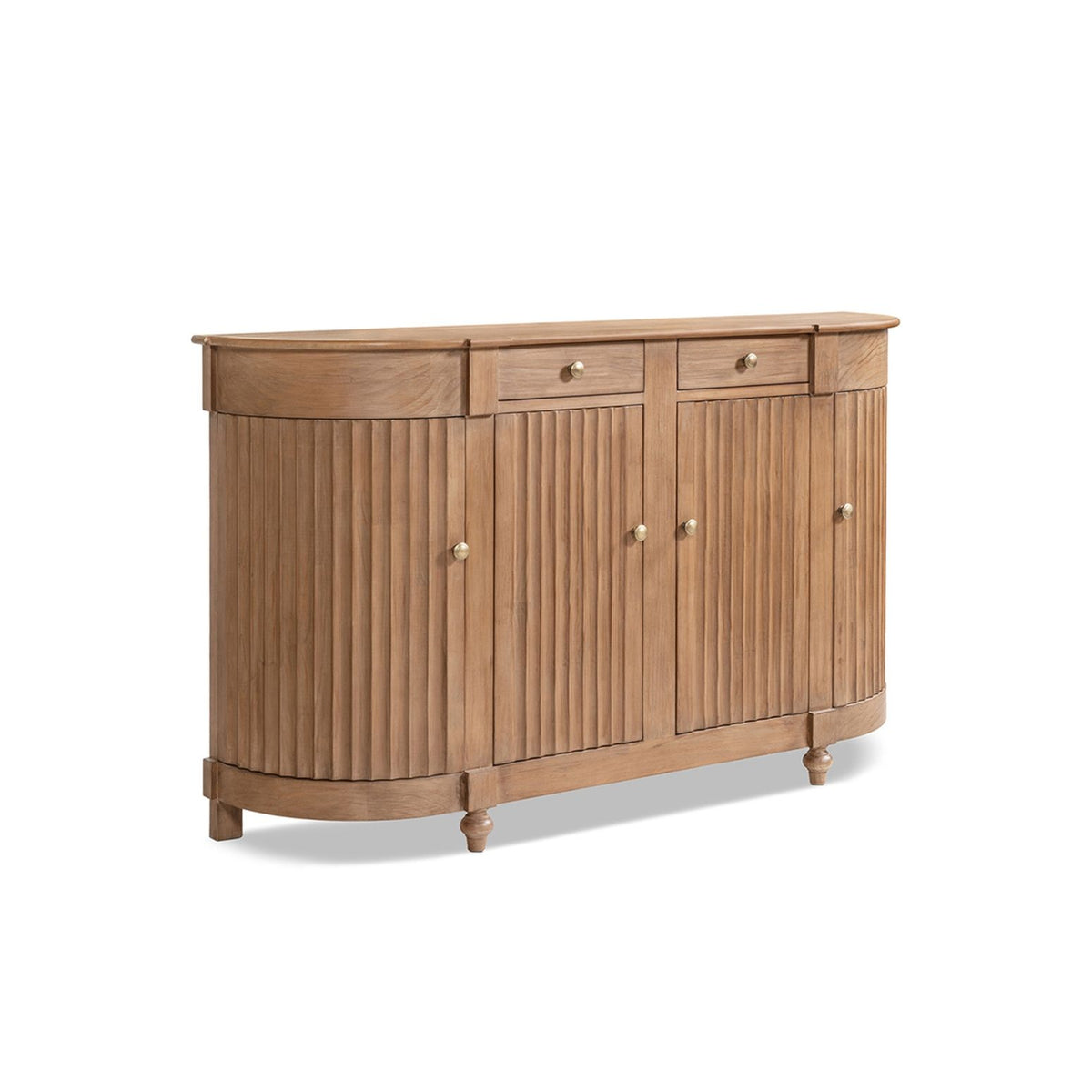 Camille - Side Table - Brown