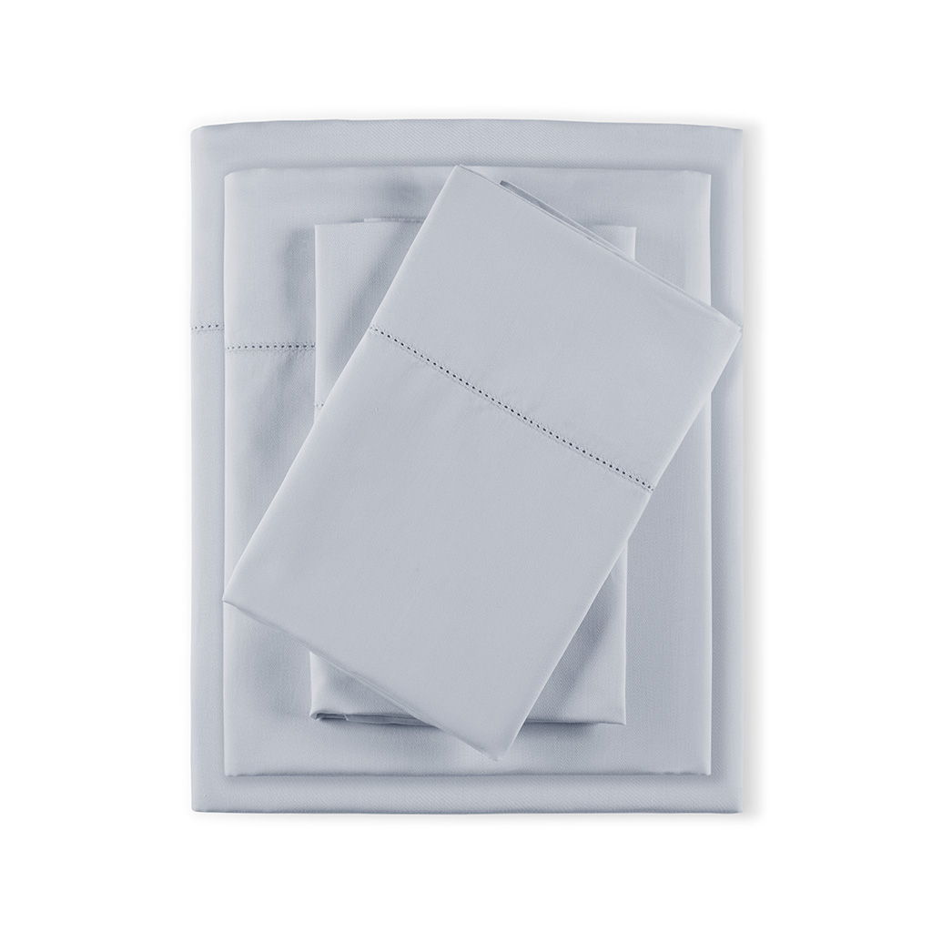 500 Thread Count Egyptian Cotton - King Deep Pocket Sheet Set - Gray