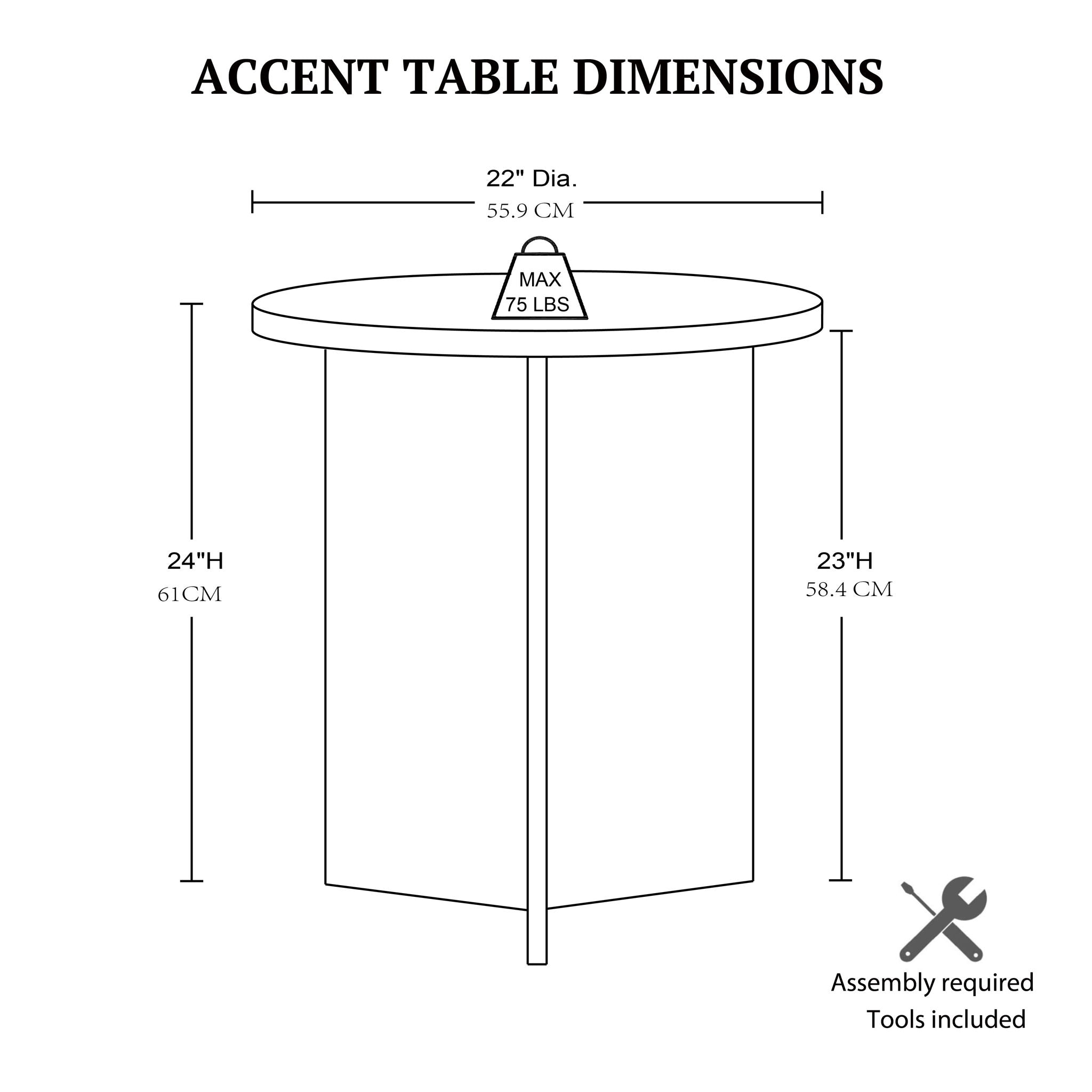 Sadie - Accent Table - Reclaimed Greige