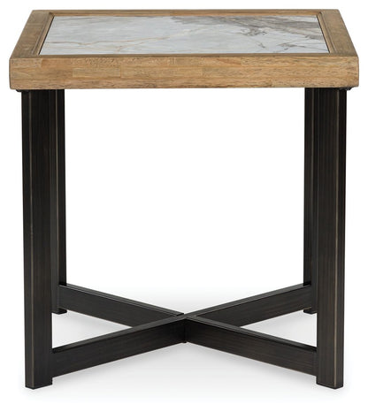 Montia - Square End Table - Multi