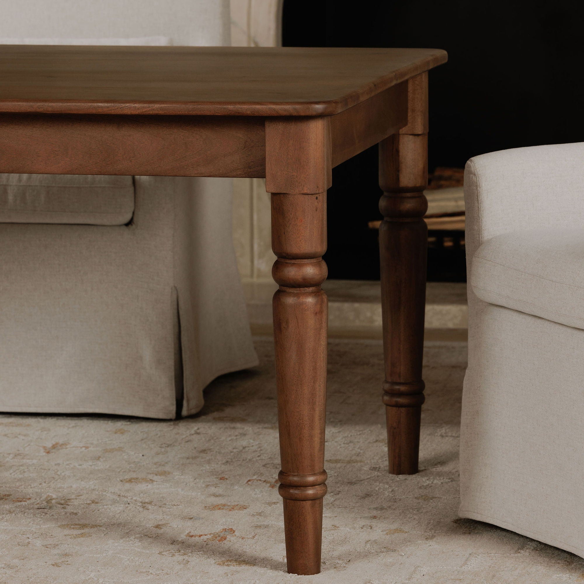 Russet - Dining Table - Brown