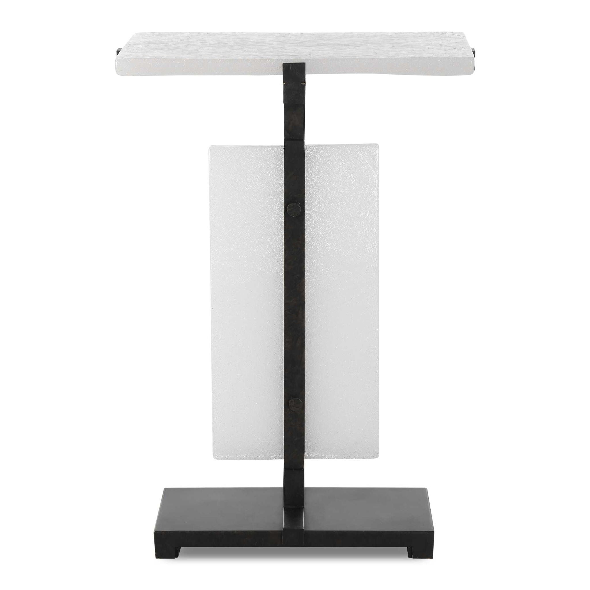 Elements Bubble - Glass Accent Table