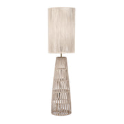 Beam - Jute Floor Lamp - Cream / Natural