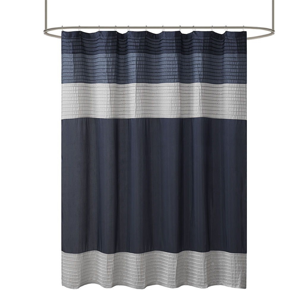 Amherst - Shower Curtain - Navy