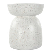 Inhale - Cast Accent Table - White