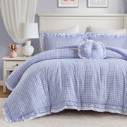 Rowena - Comforter Set - Blue