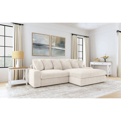 Upton - Reversible Sectional Sofa With Oversized Chaise - Sand