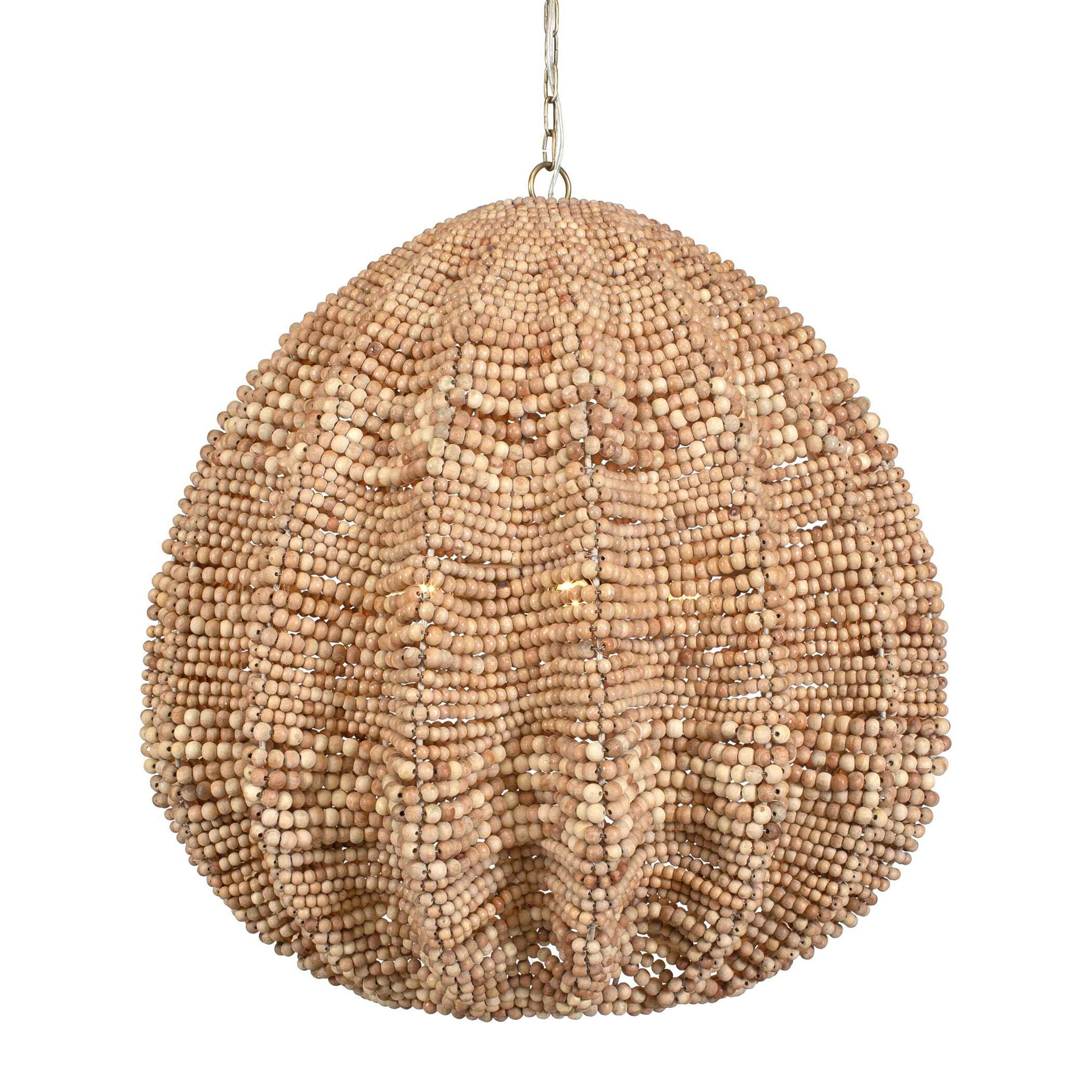 Kauri - Wooden Bead Pendant