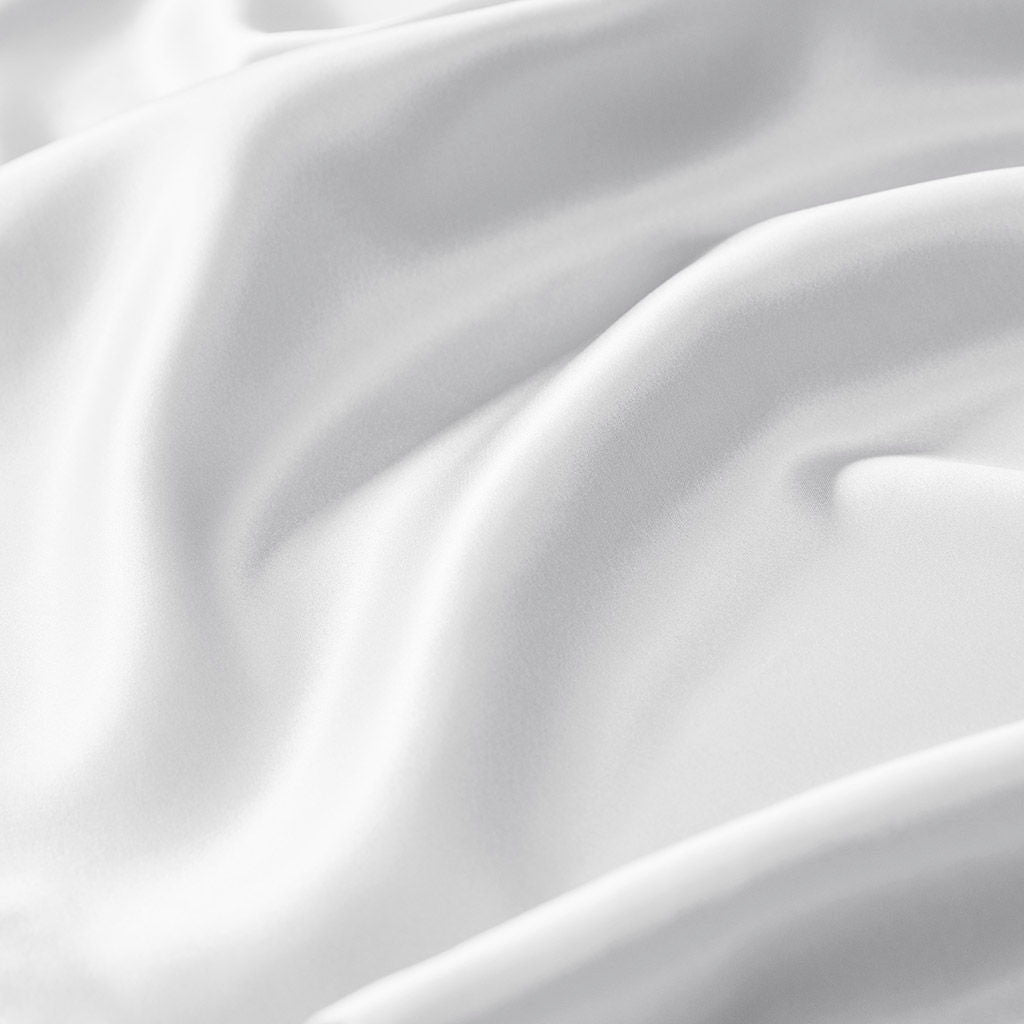 Silk - King Single Pillowcase - White