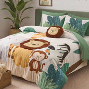 Safari - Queen Comforter Set - Green