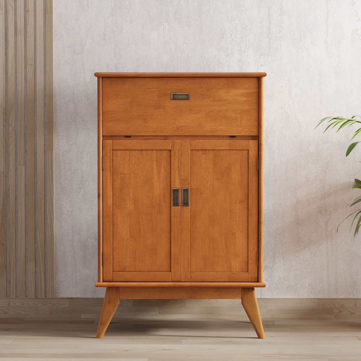 Draper - Mid Century Bar Cabinet