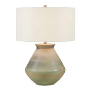 Natrone - Table Lamp - Brown,Gray,Green