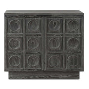 Shelby - 2 Door Ebony Stained Cabinet