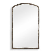 Hammered Antique - Arch Mirror - Nickel