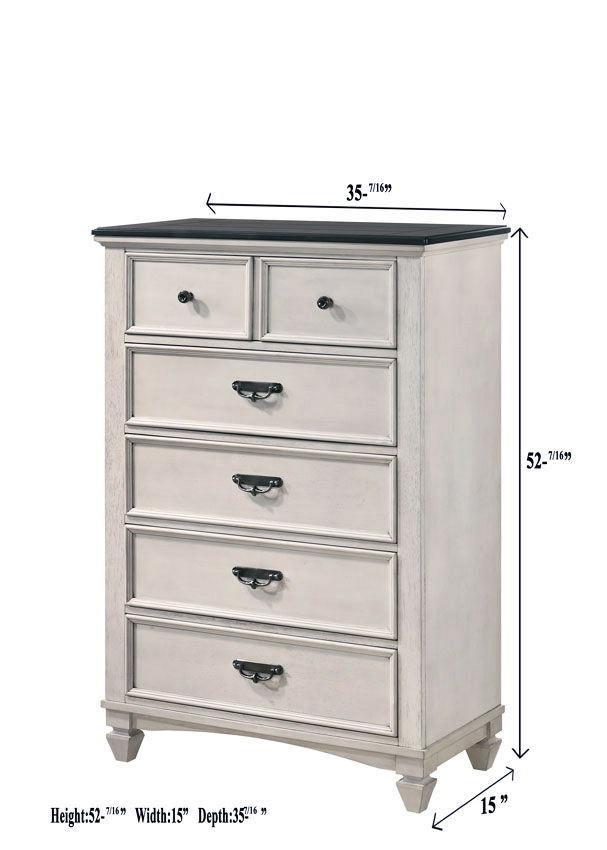 Sawyer - Chest - Antique White