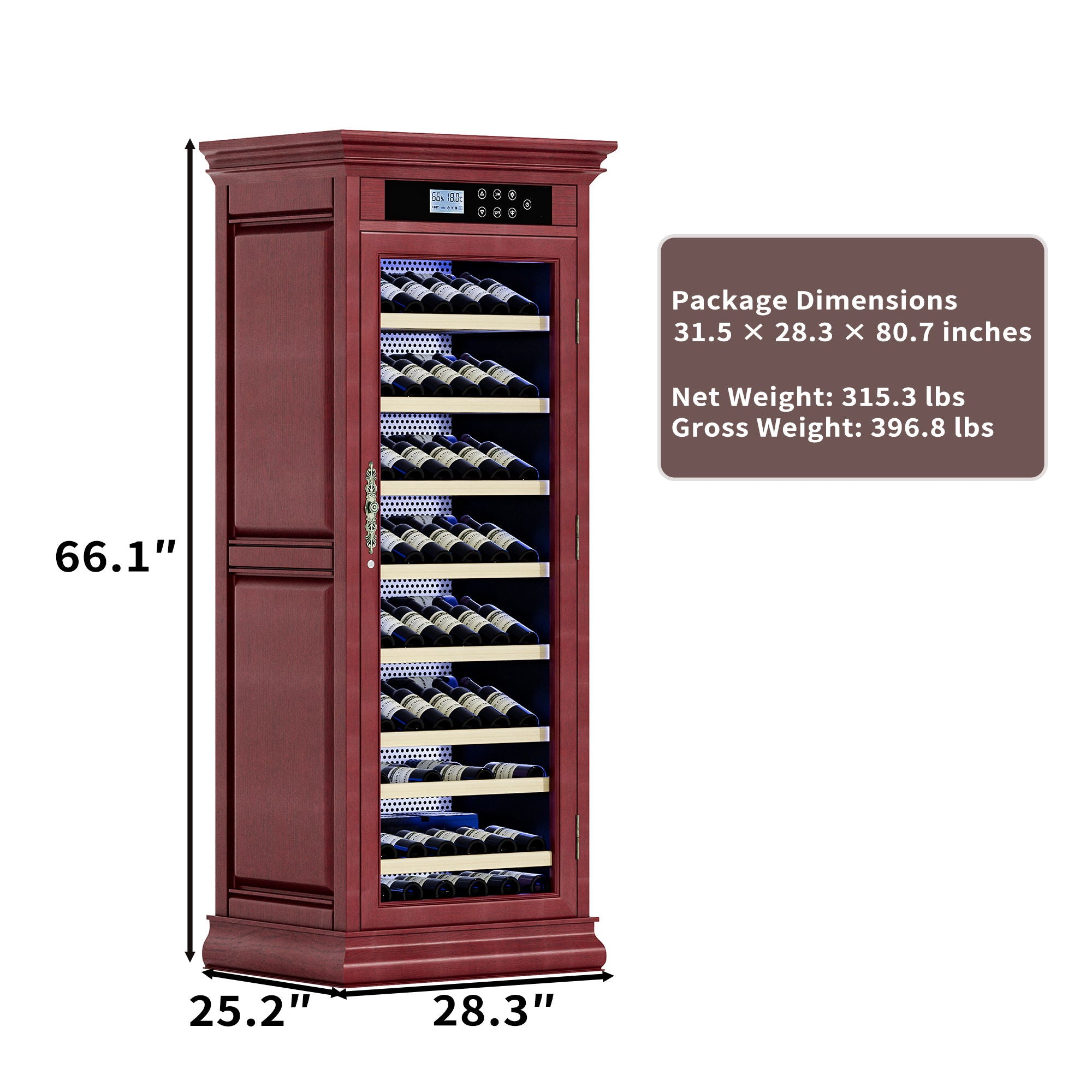 Temperature Control Professional Wine Cabinet