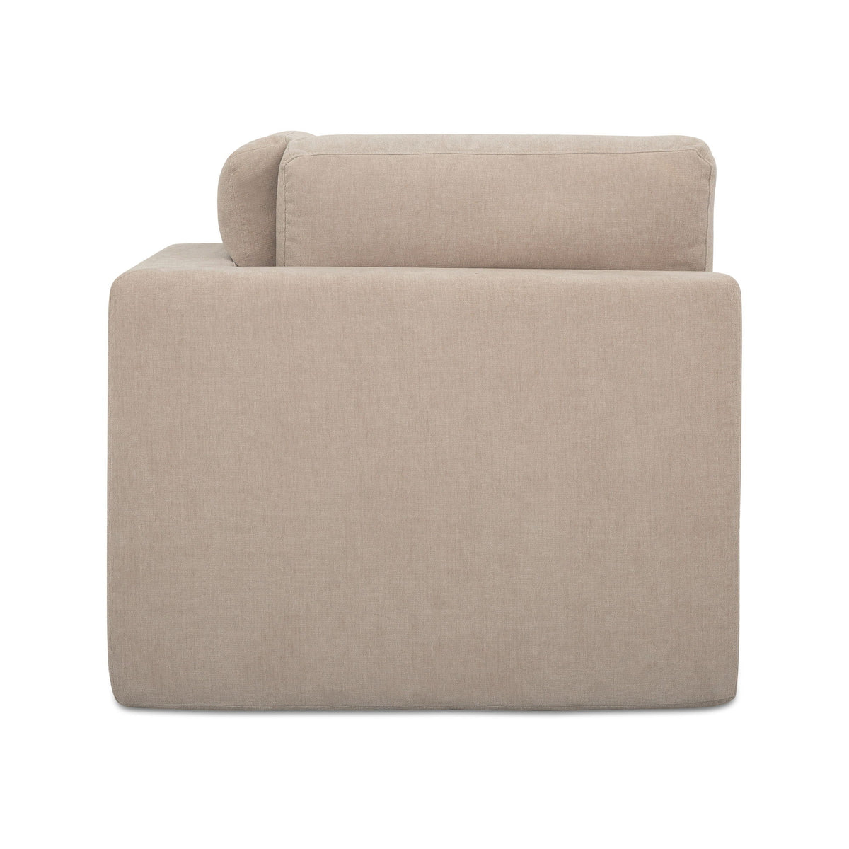 Cates - Corner Chair - Pebble