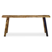 Paddock - Rustic Bench - Dark Brown