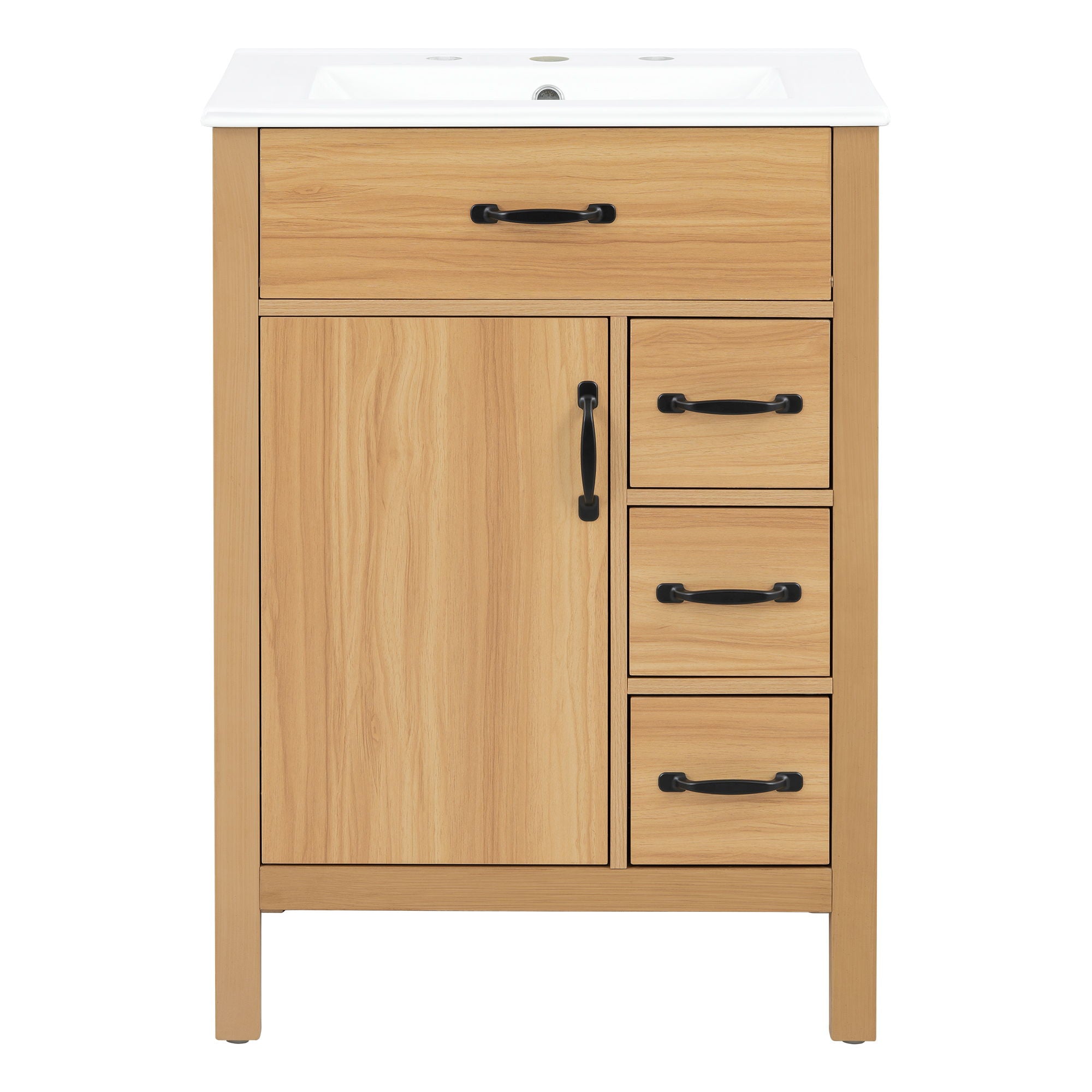 Modern Traditional Bathroom Vanity With Sink