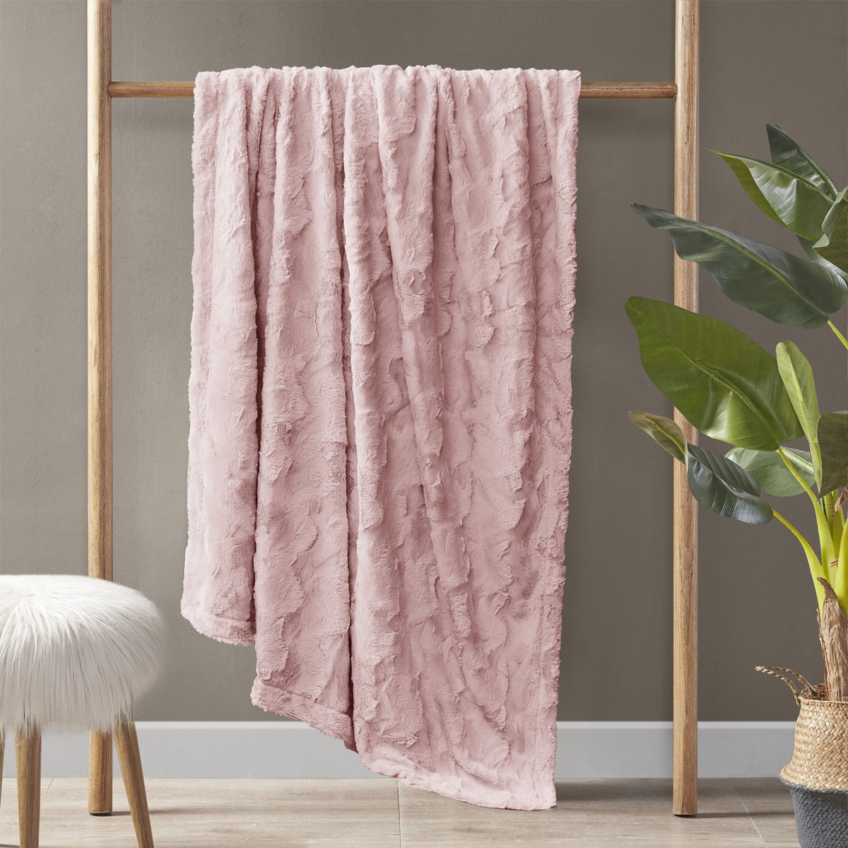 Zuri - Oversized Throw - Blush