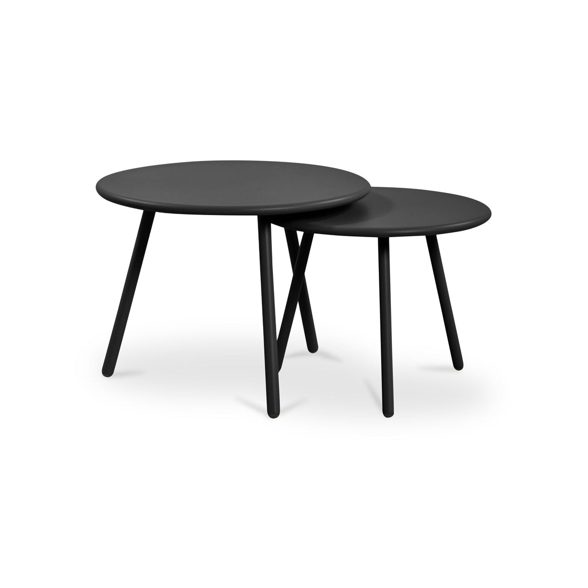 Kari - Outdoor Nesting Coffee Table - Black