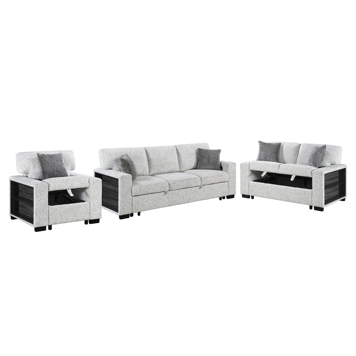 Prato - Living Room Set With Storage