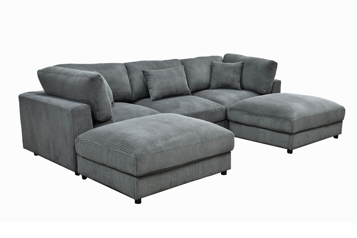 Modular Sectional & Custom Configuration, Toss Pillows