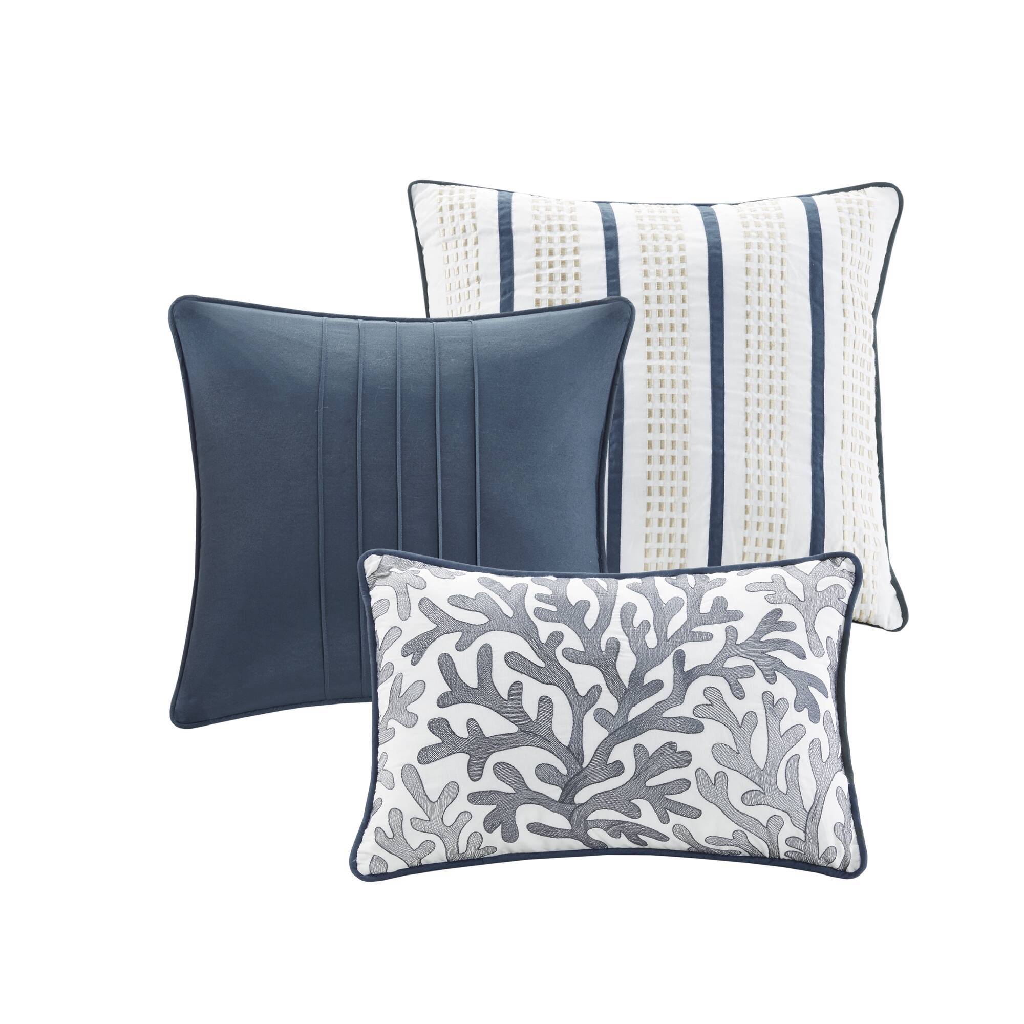 Bayside - California King Comforter (Set of 7) - Blue