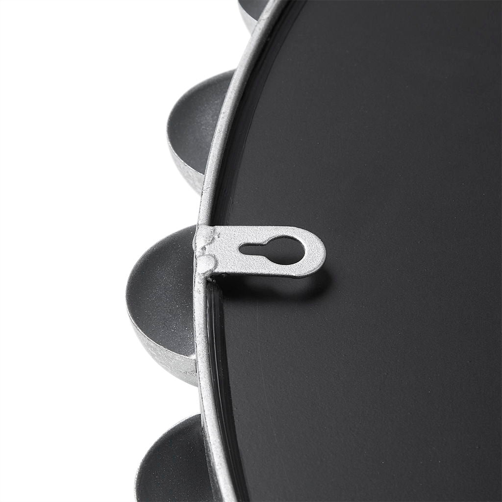 Marlowe - 27" Round Wall Decor Mirror - Silver