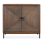 Bottom Line - 2 Door Wood Cabinet - Woodtone