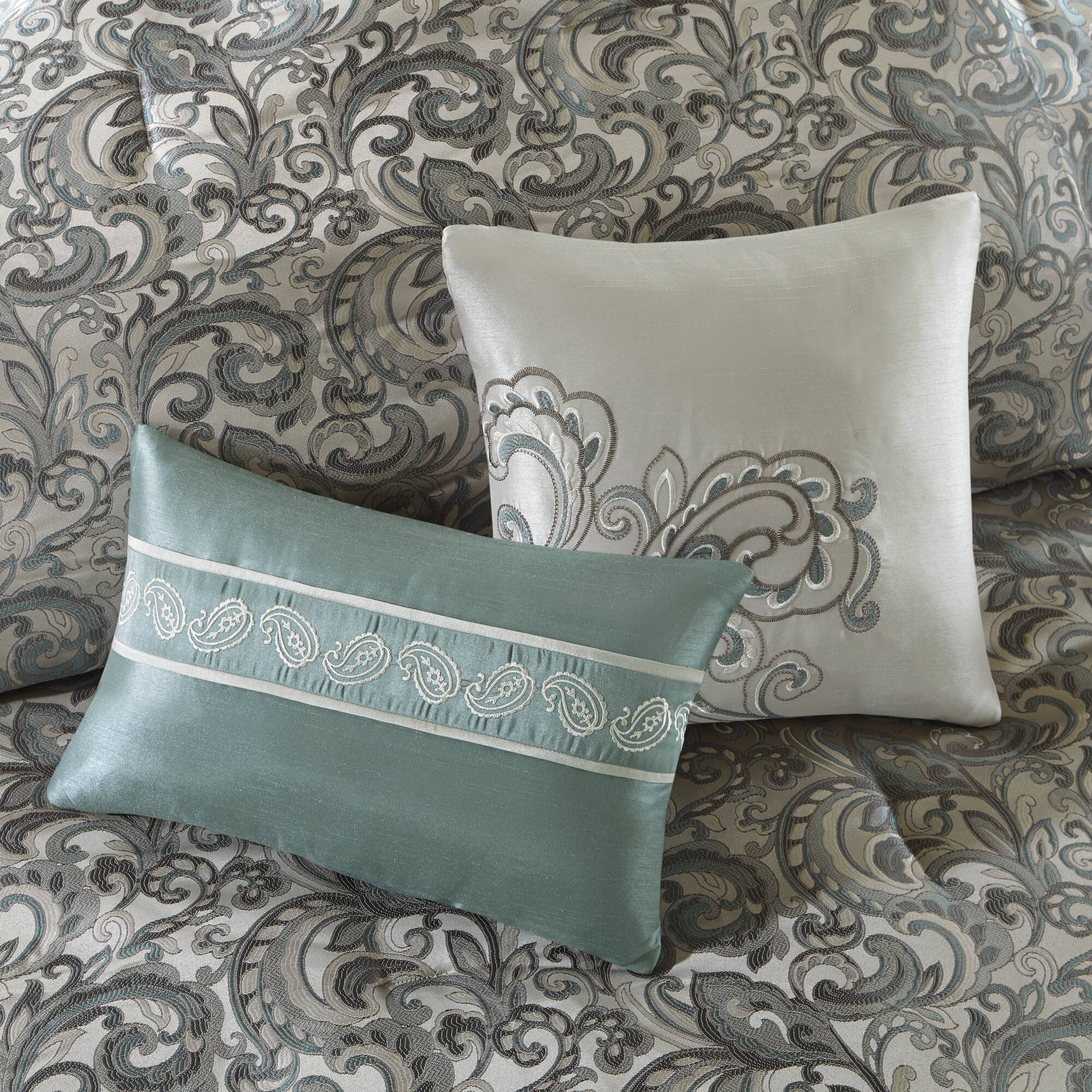 Brystol - King 24 Piece Room In A Bag - Teal