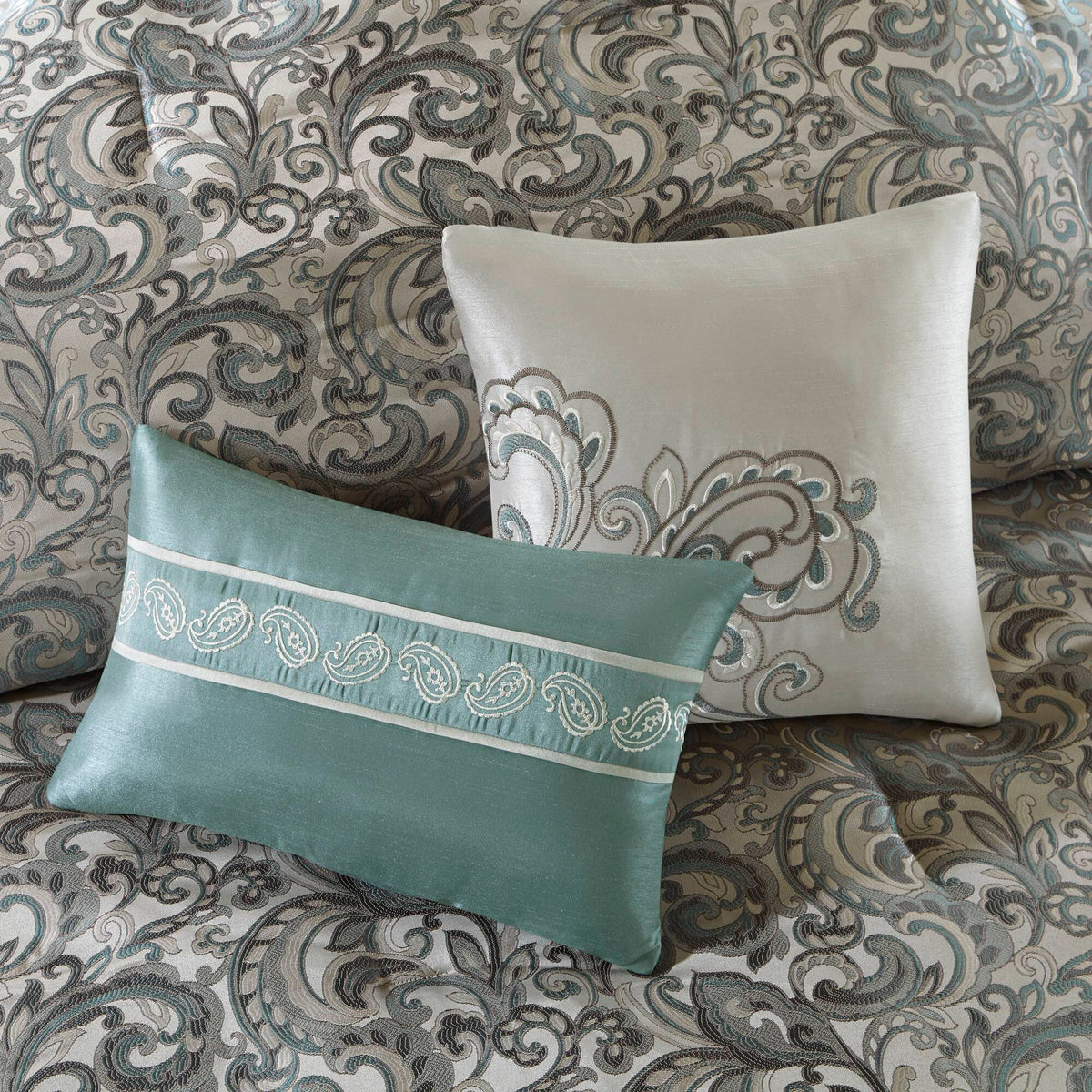 Brystol - California King 24 Piece Room In A Bag - Teal