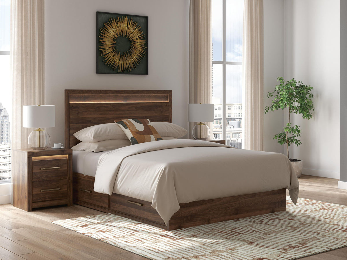 Janfyn - Panel Storage Bed