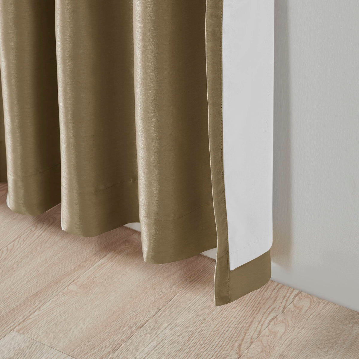 Emilia - Twist Tab Total Blackout Window Curtain - Bronze