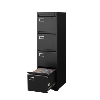 Vertical File Cabinet With Lock Letter Size/A4/Legal Files