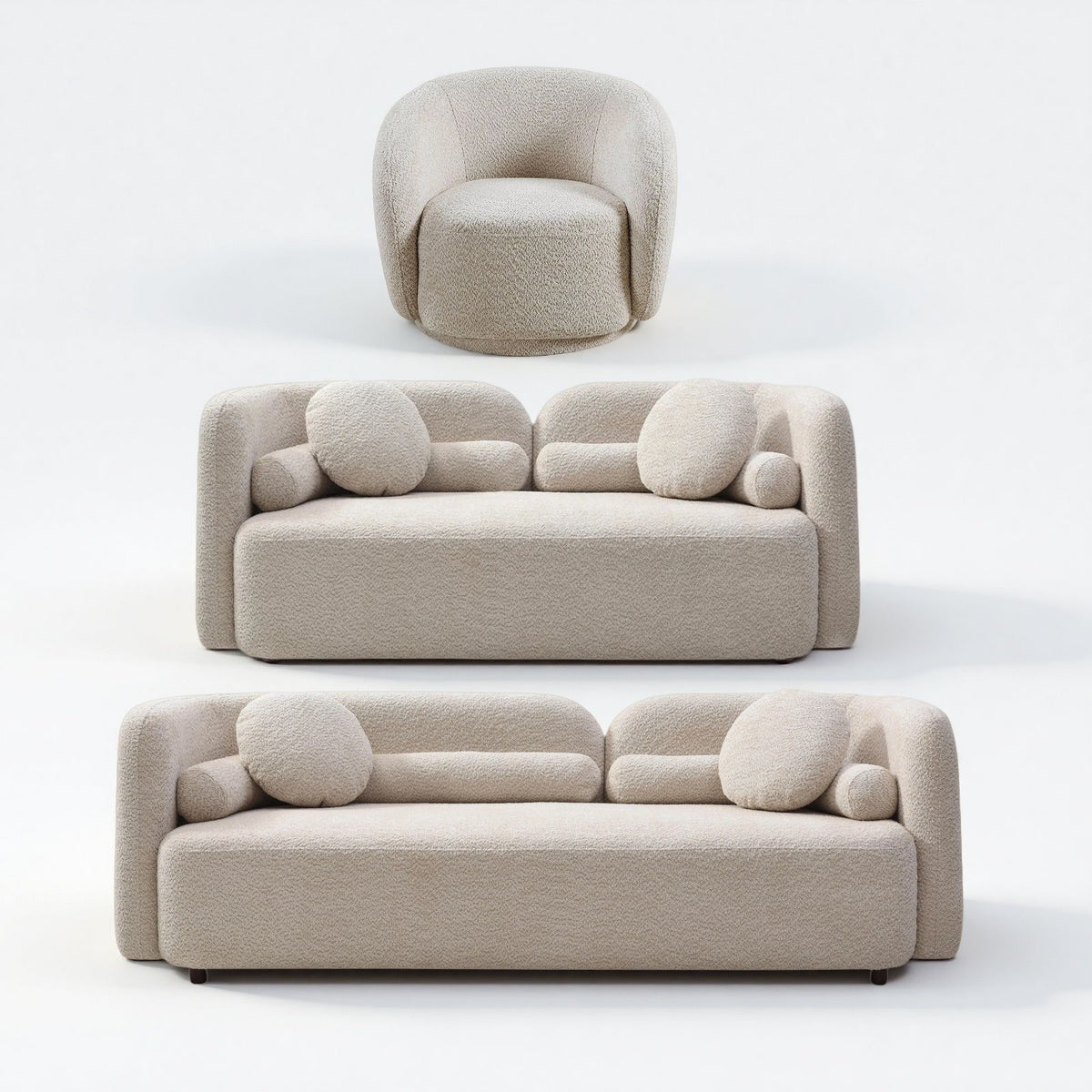 Japandi Living Room Set