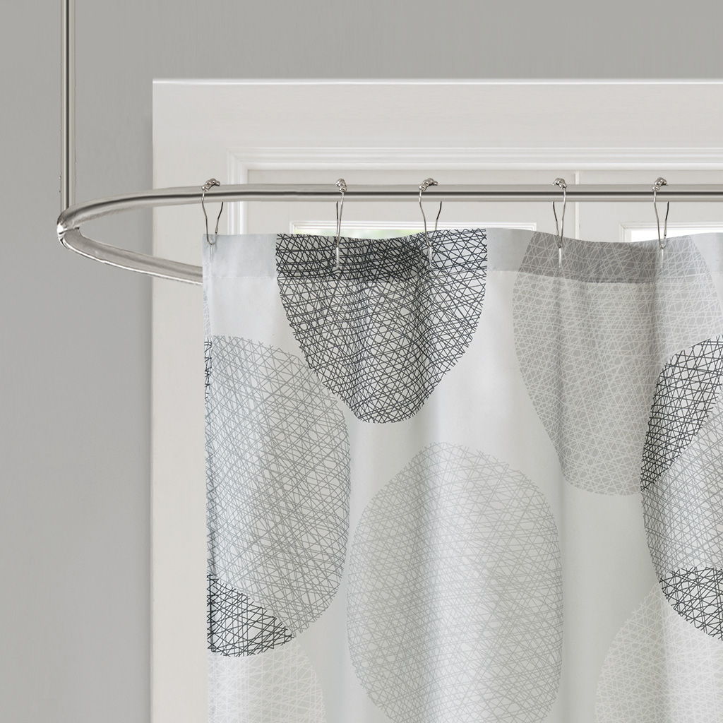 Knowles - Shower Curtain - Gray