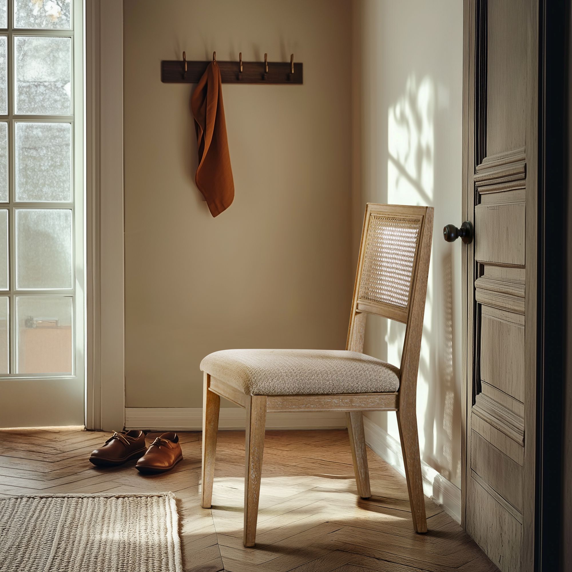 Kelly - Dining Side Chair (Set of 2) - Light Brown