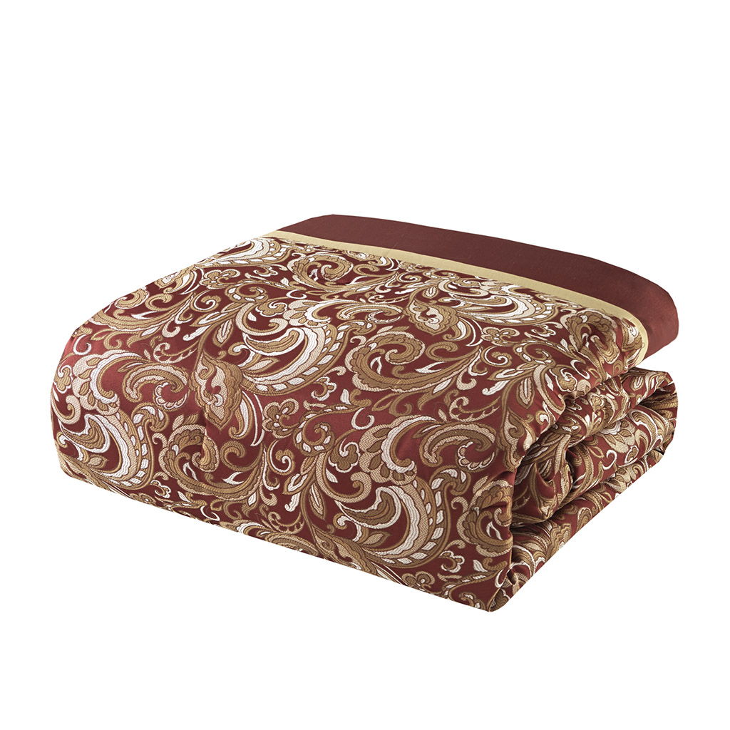 Brystol - Queen 24 Piece Room In A Bag - Red