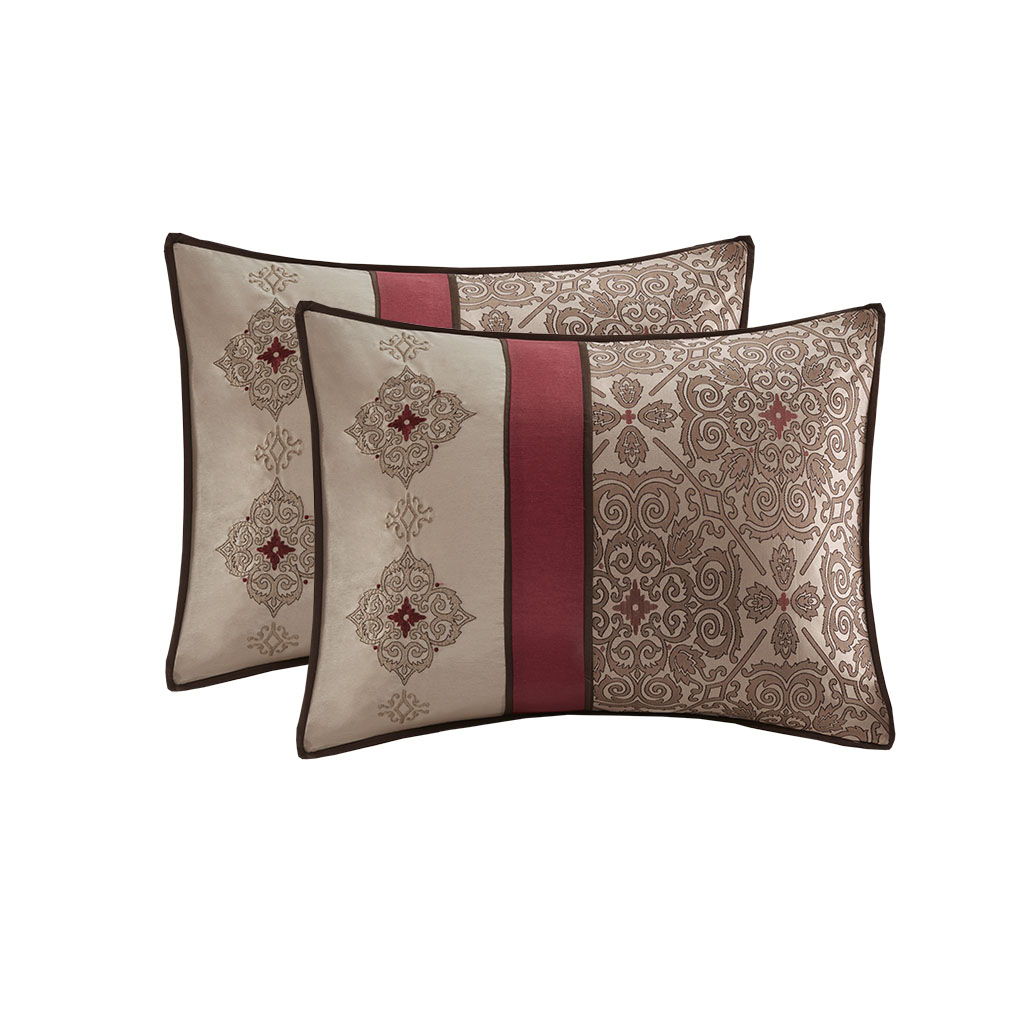 Delaney - California King 24 Piece Room In A Bag - Red