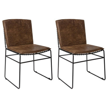 Arthur - Dining Chairs (Set of 2) - Antique Brown