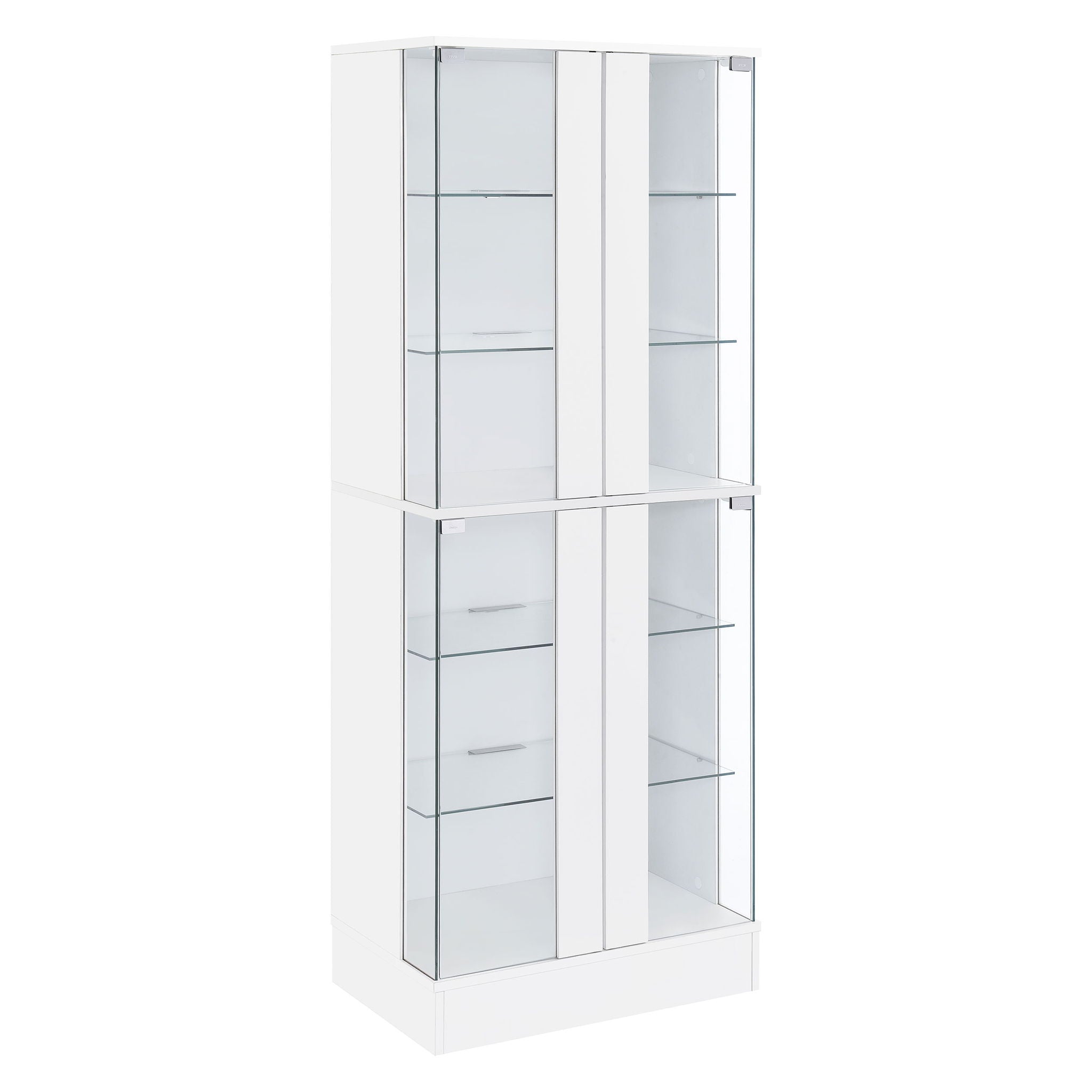 Gilbert - 4 Door LED Curio Display Cabinet