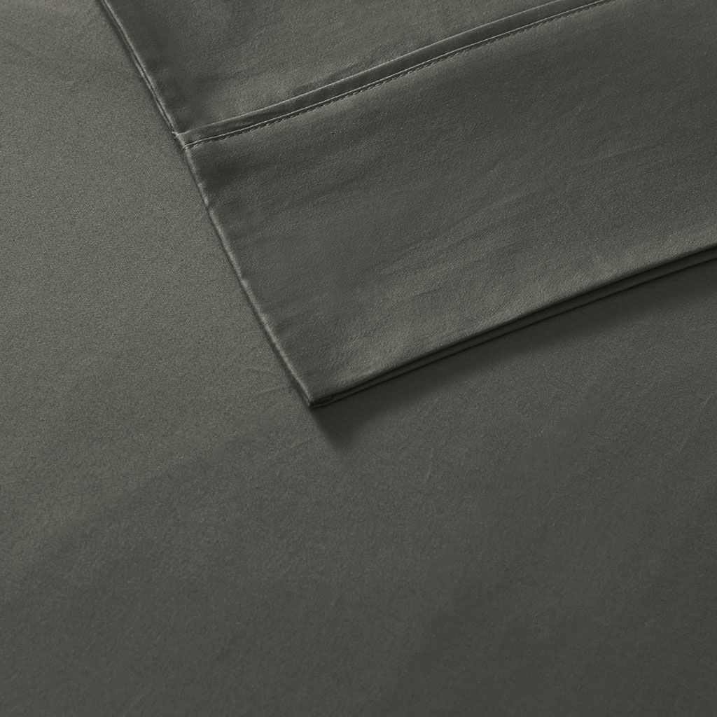 800 Thread Count - King Sheet Set - Charcoal
