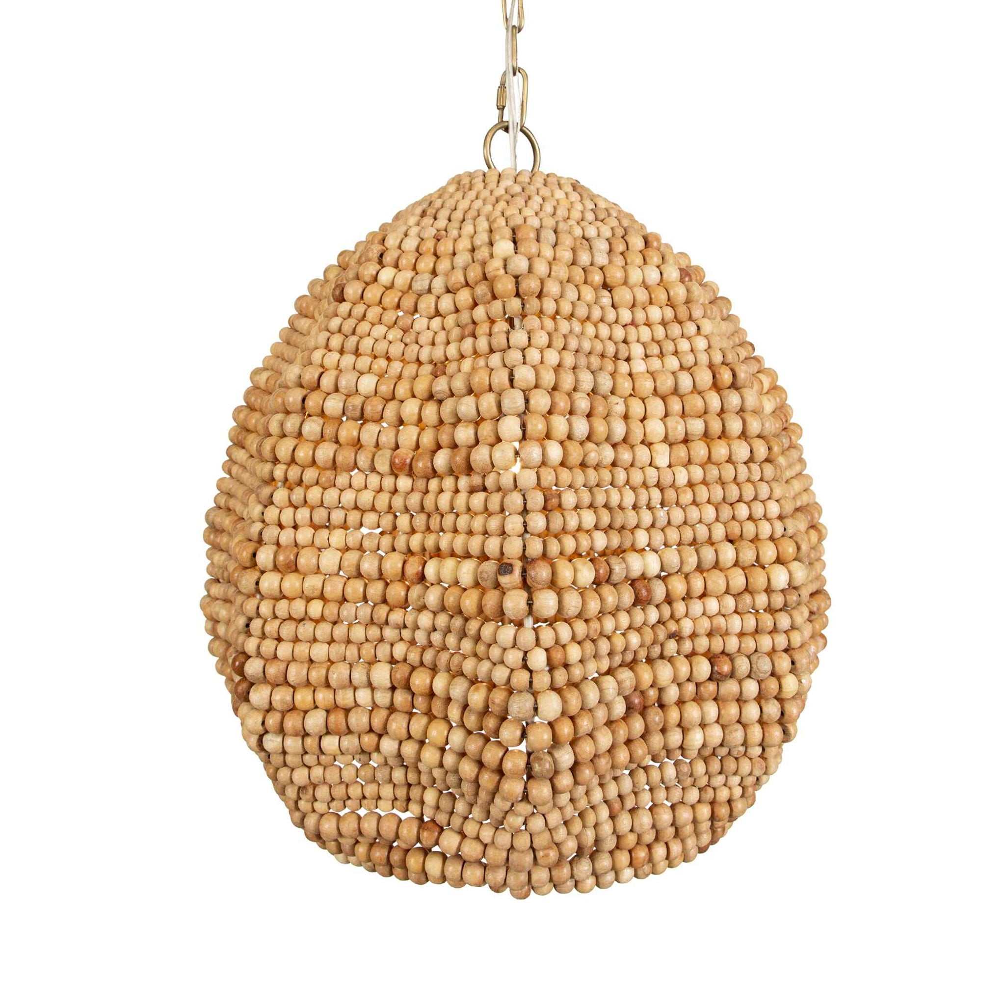 Kauri - Wooden Bead Pendant