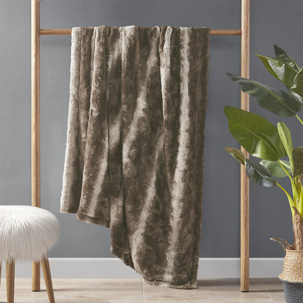 Zuri - Oversized Throw - Brown