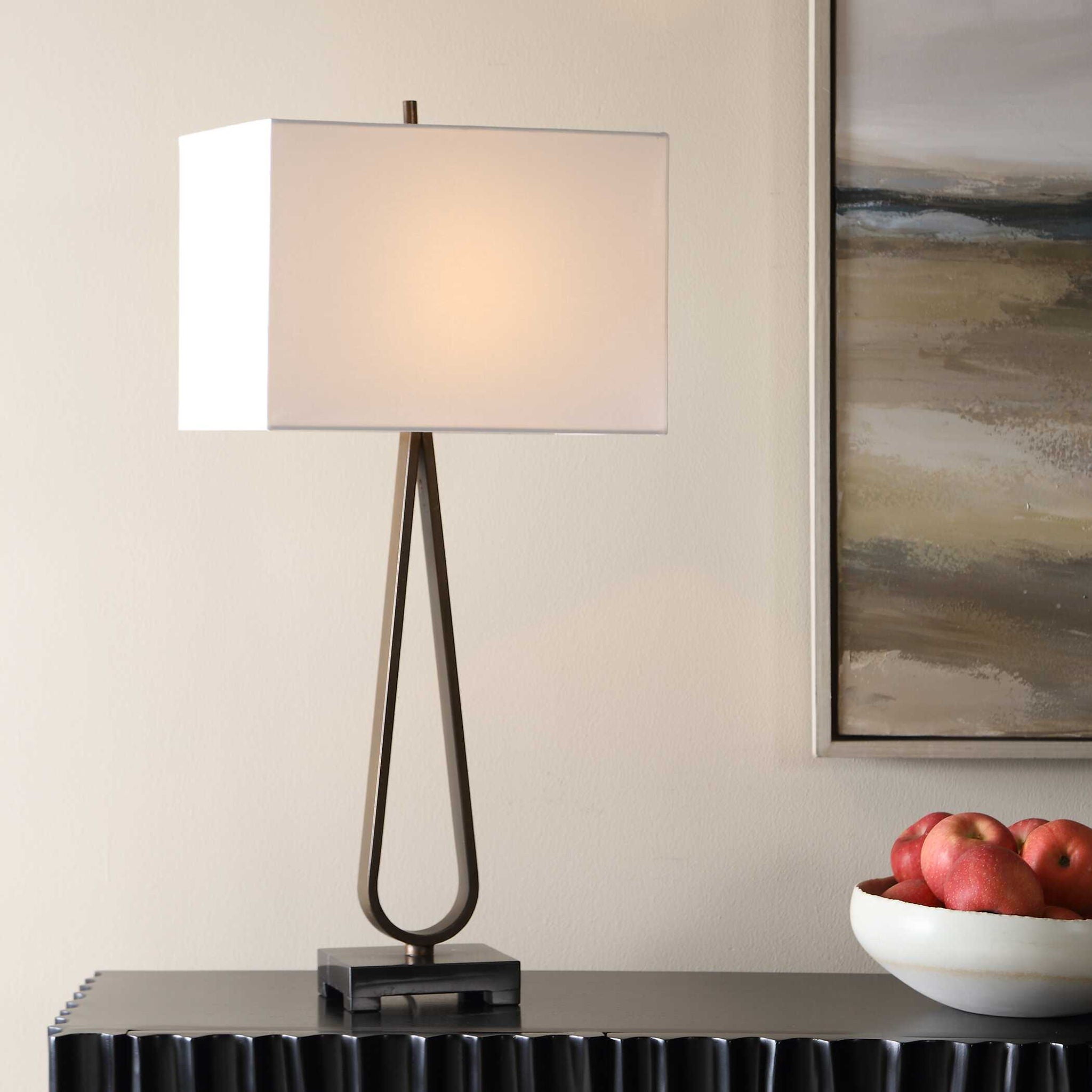 Galloway - Table Lamp - Dark Bronze