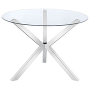 Isolde - Dining Table - Chrome