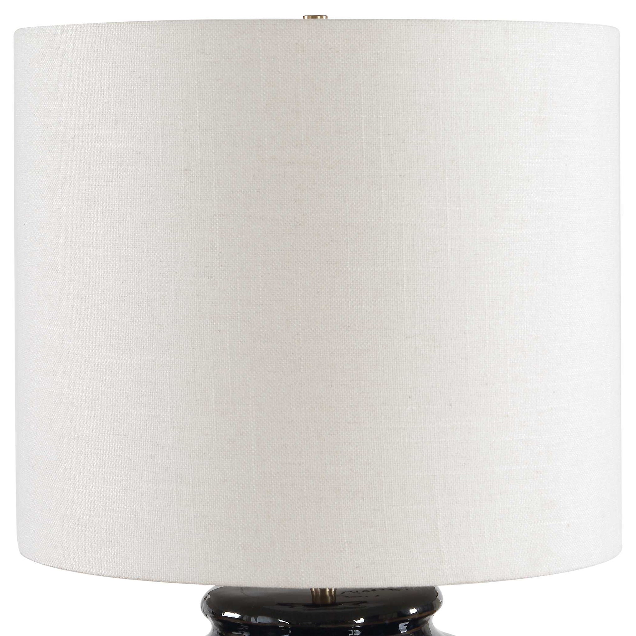Andrus - Glaze Table Lamp - Blue
