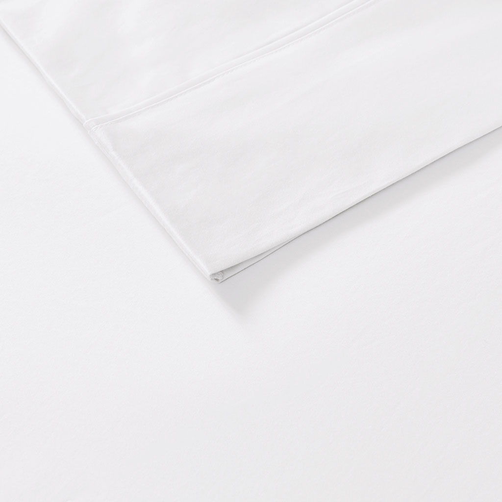 800 Thread Count - Queen Sheet Set - White